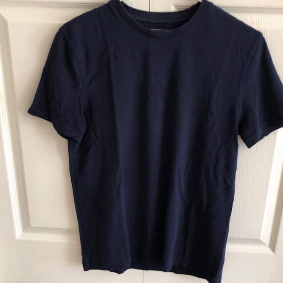 Men’s small slim fit navy t-shirt - Picture 1 of 3